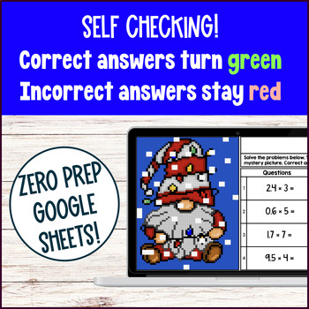 Multiplying Decimals Digital Activity — preview page 3 of 4