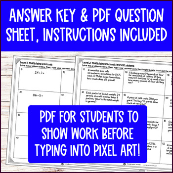 Multiplying Decimals Digital Activity — preview page 4 of 4