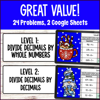 Dividing Decimals Digital Activity — preview page 2 of 4