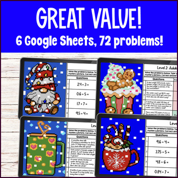 Decimals Operations 5th-7th Digital Activity Bundle — preview page 2 of 4
