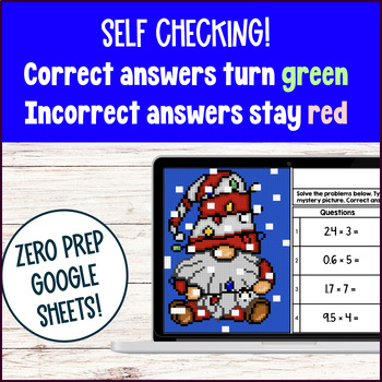 Decimals Operations 5th-7th Digital Activity Bundle — preview page 3 of 4