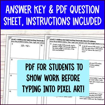 Decimals Operations 5th-7th Digital Activity Bundle — preview page 4 of 4