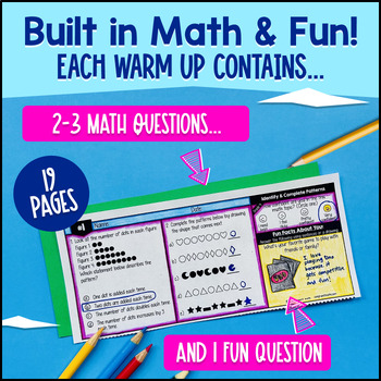 Factors, Multiples, Prime & Composite 4th Grade Warm Ups — preview page 2 of 4