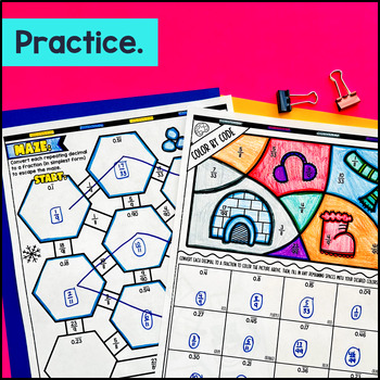 Converting Repeating Decimals to Fractions Guided Notes & Doodles — preview page 3 of 4