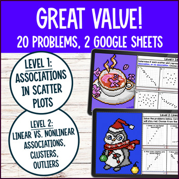 Associations Trends Scatter Plots Digital Pixel Art Linear Nonlinear [winter] — preview page 2 of 4