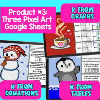 Constant of Proportionality Topic BUNDLE — preview page 4 of 4