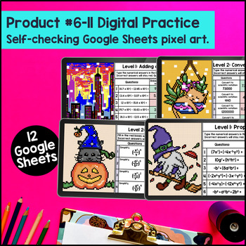 Properties of Exponents & Scientific Notations Digital & Print — preview page 4 of 4