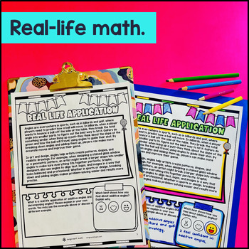 Additive Angles & Decompose Angles Guided Notes w Doodles 4th Grade 4.MD.C.7 — preview page 4 of 4