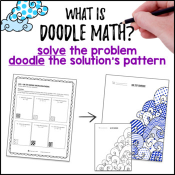 Equations Doodle Math BUNDLE — preview page 2 of 4