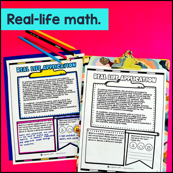 Metric Units of Measurement Conversions Guided Notes w/ Doodles — preview page 4 of 4