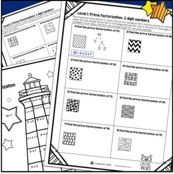 Prime Factorization — preview page 3 of 4