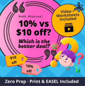 Percents & Money Real-Life Math Project