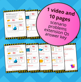 Percents & Money Real-Life Math Project — preview page 4 of 4