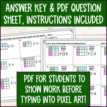 Multiplying Fractions by Tiling — preview page 4 of 4