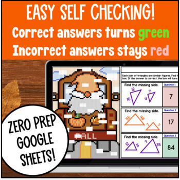 Similar Figures Digital Pixel Art Scale Factors Map Scale Drawings & Scale Model — preview page 3 of 4