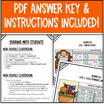 Similar Figures Digital Pixel Art Scale Factors Map Scale Drawings & Scale Model — preview page 4 of 4