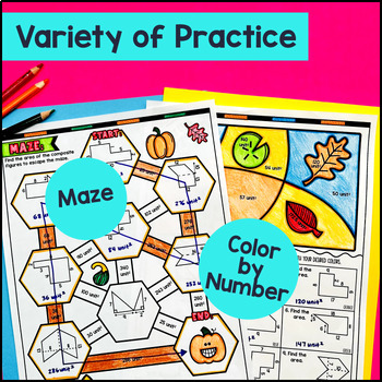 Geometry Area, Volume, Coordinate Plane Guided Notes BUNDLE — preview page 3 of 4