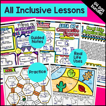 Geometry Area, Volume, Coordinate Plane Guided Notes BUNDLE — preview page 4 of 4