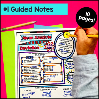 Mean Absolute Deviations MAD — preview page 2 of 4