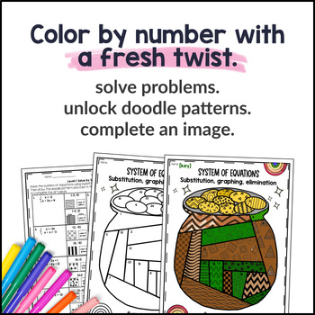 8th Grade Doodle Math BUNDLE — preview page 2 of 4