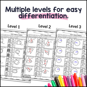 8th Grade Doodle Math BUNDLE — preview page 3 of 4