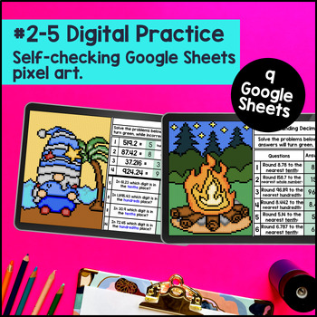 Decimal Place Value Chart Digital & Print Bundle — preview page 3 of 4