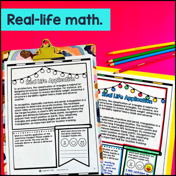 Classifying Triangles Sides & Angles Guided Notes w Doodles — preview page 4 of 4