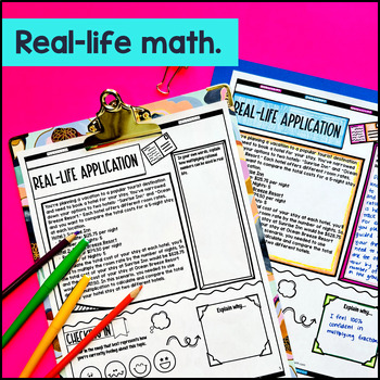 Multiplying and Dividing Rational Numbers Fractions Decimals Guided Notes BUNDLE — preview page 4 of 4