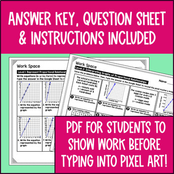 Ratios, Rates & Proportions Pixel Art Unit BUNDLE — preview page 4 of 4
