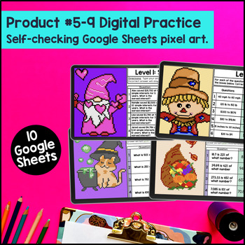 Percentages, Percent of Change Simple Interest Digital & Print — preview page 4 of 4