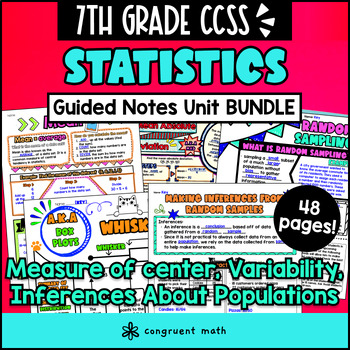 Statistics Guided Notes