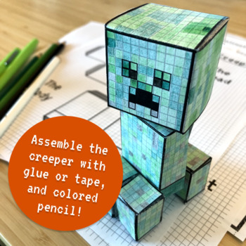 Surface Area and Volume of 3D Shape Nets Math Project BUNDLE — preview page 4 of 4