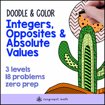 Integers, Opposites, Absolute Values