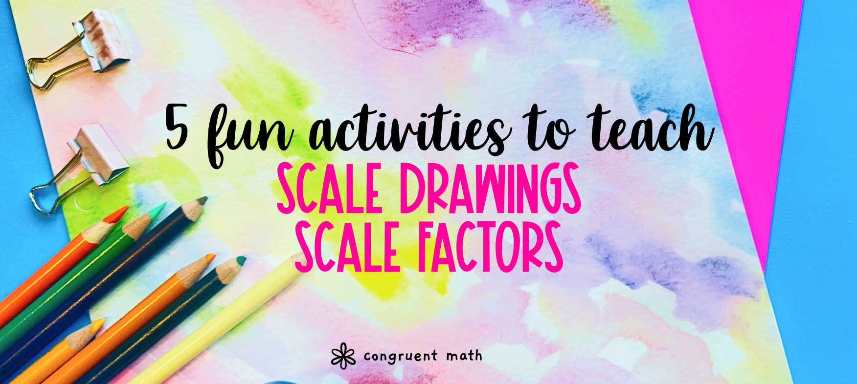 Thumbnail for 5 Fun Scale Drawings and Scale Factors Activities