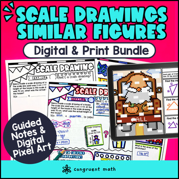 Scale Drawings & Scale Factors Digital & Print
