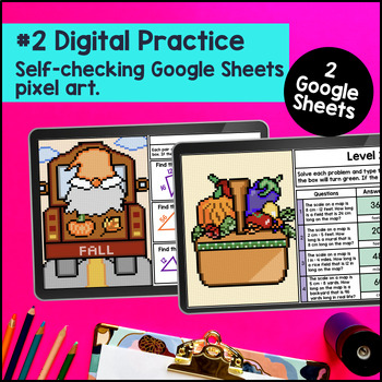 Scale Drawings & Scale Factors Digital & Print — preview page 3 of 4