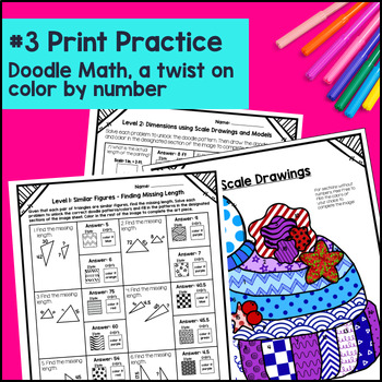 Scale Drawings & Scale Factors Digital & Print — preview page 4 of 4