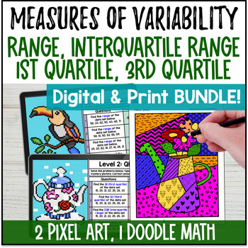 Interquartile Range Activity BUNDLE