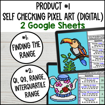 Interquartile Range Activity BUNDLE — preview page 2 of 4