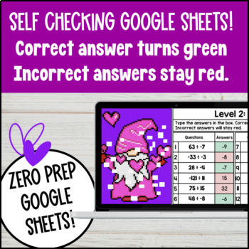 Integer Operations Digital Pixel Art Add Subtract Multiply Divide Integers — preview page 3 of 4