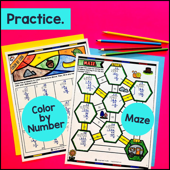 Dividing Whole Numbers by Whole Number Guided Notes w Doodles — preview page 3 of 4