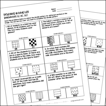 Benchmark Percents — preview page 3 of 4