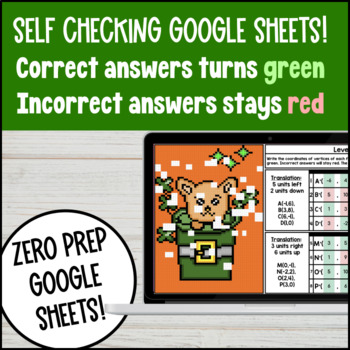 Rigid Transformations Digital Pixel Art Reflection Rotation Translation Dilation — preview page 3 of 4