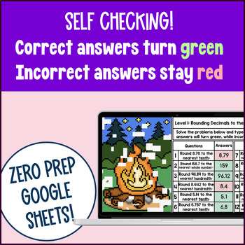 Place Value & Decimals Pixel Art Unit BUNDLE — preview page 3 of 4