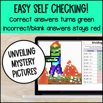 Integer Operations Digital Pixel Art BUNDLE — preview page 3 of 4