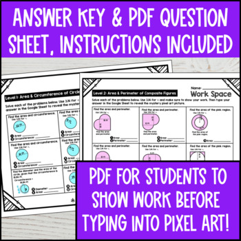 Circumference and Area of Circles and Composite Figures — preview page 4 of 4