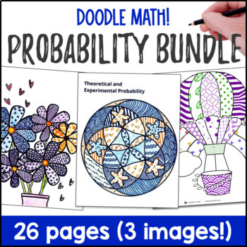 Probability Doodle Math BUNDLE