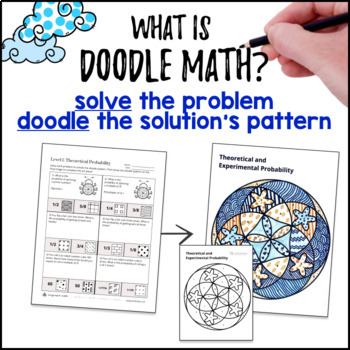 Probability Doodle Math BUNDLE — preview page 2 of 4