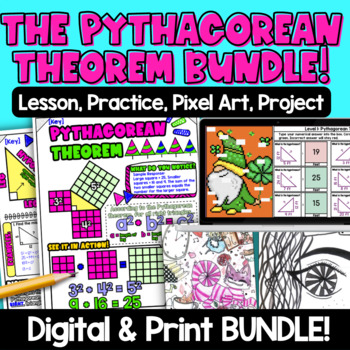 Pythagorean Theorem Topic BUNDLE