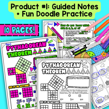 Pythagorean Theorem Topic BUNDLE — preview page 2 of 4